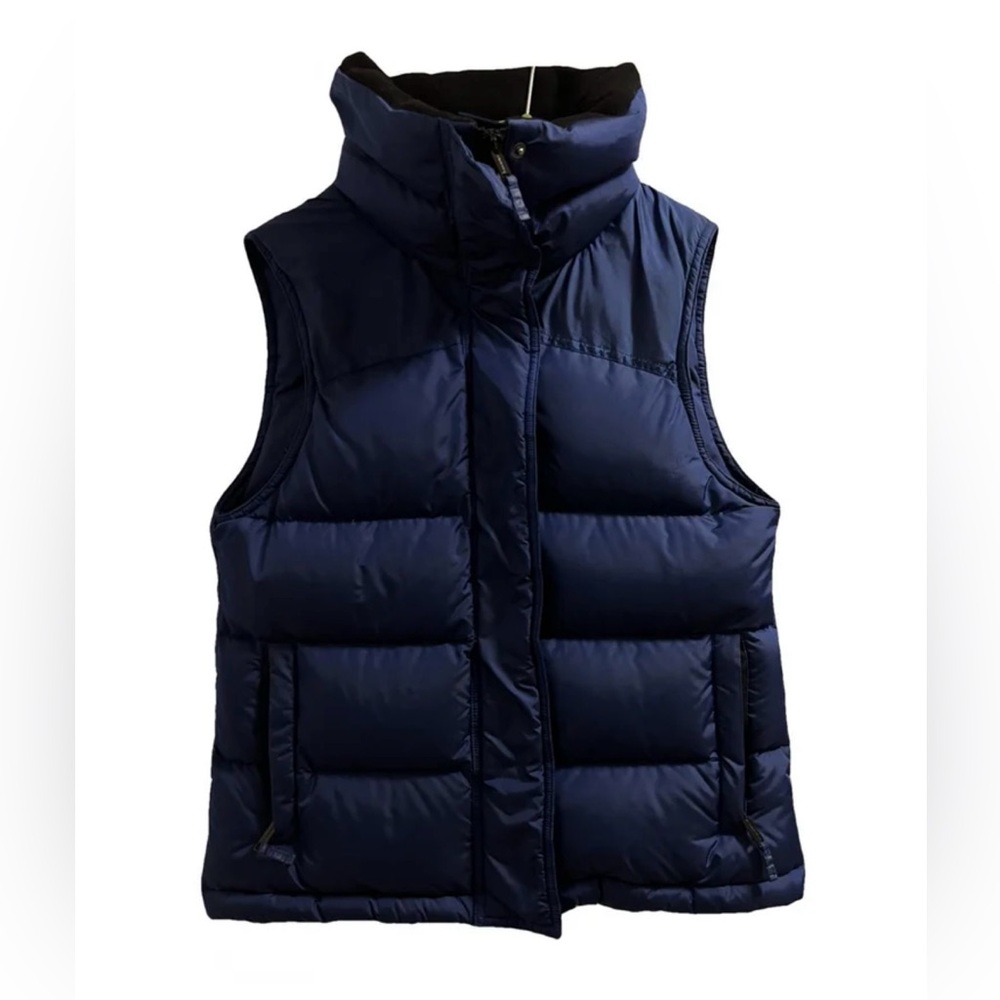 Burberry Blue Puffer Vest